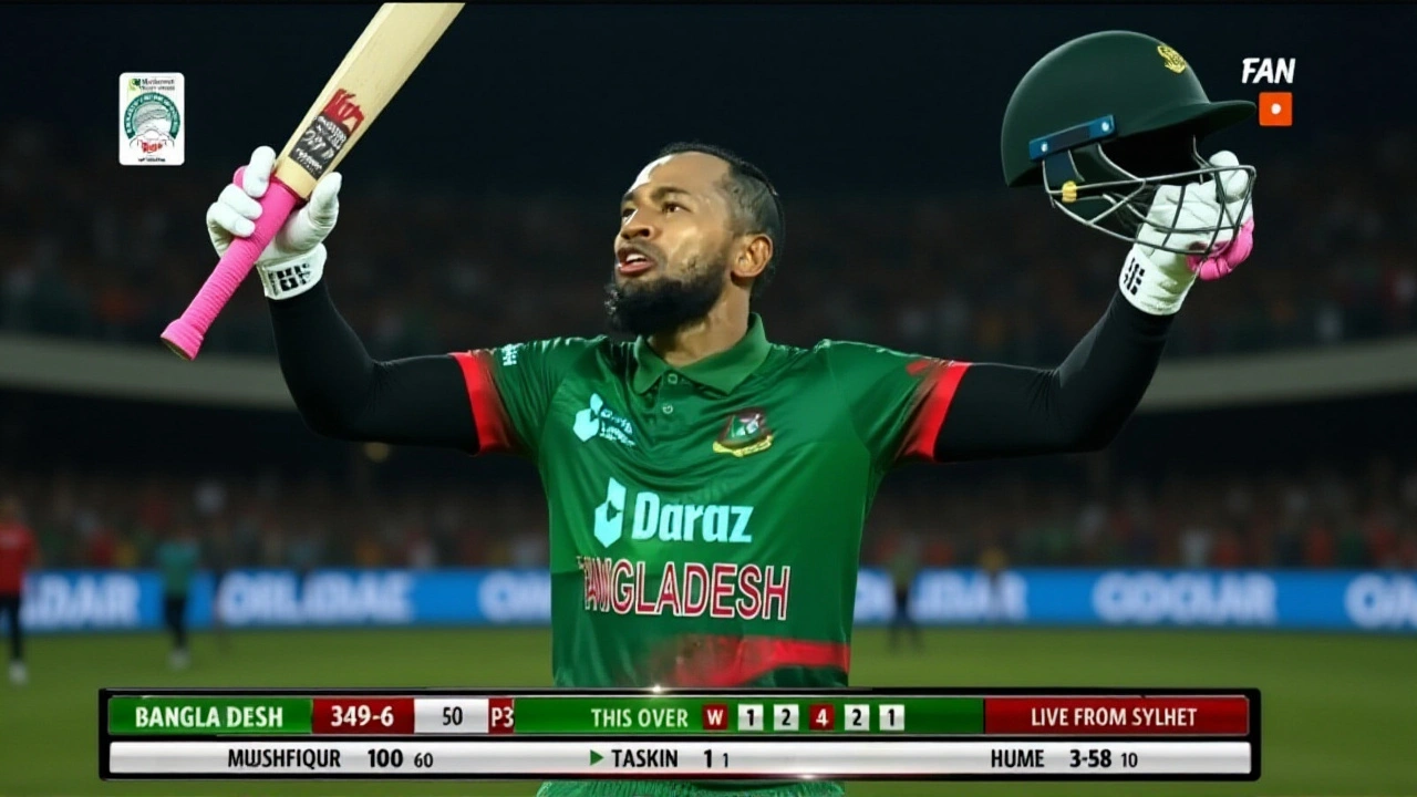 मुशफिकुर रहीम ने बांग्लादेश के लिए ओडीआई में सबसे तेज 100 लगाया, 60 गेंदों में 126 रन